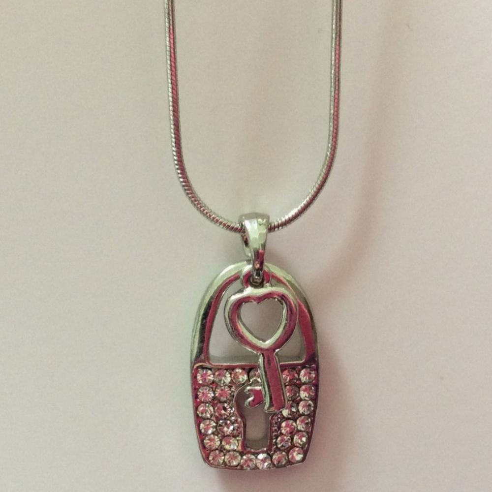 Locket and Key Necklace